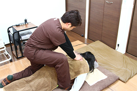 人気の約70分の全身施術コースは9割以上の方が「満足!」